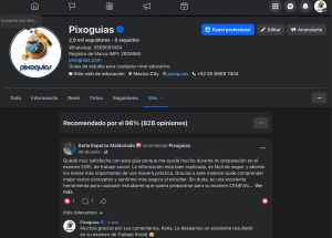 pixoguias-opiniones-facebook-fanpage