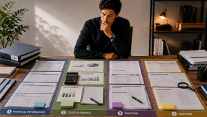 Estudiante preparándose para las cuatro áreas del EGEL Plus Contaduría