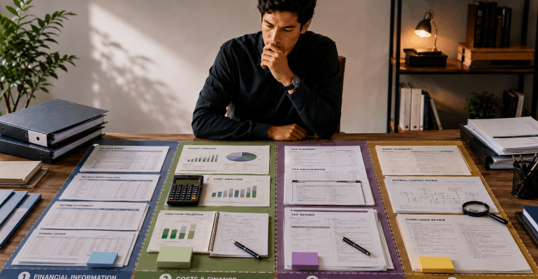 Estudiante preparándose para las cuatro áreas del EGEL Plus Contaduría