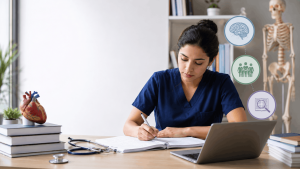 Estudiante organizando qué estudiar para el EGEL Plus Medicina General por áreas