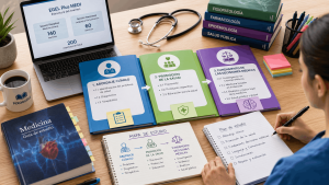Temario EGEL Plus Medicina General organizado por áreas y subáreas